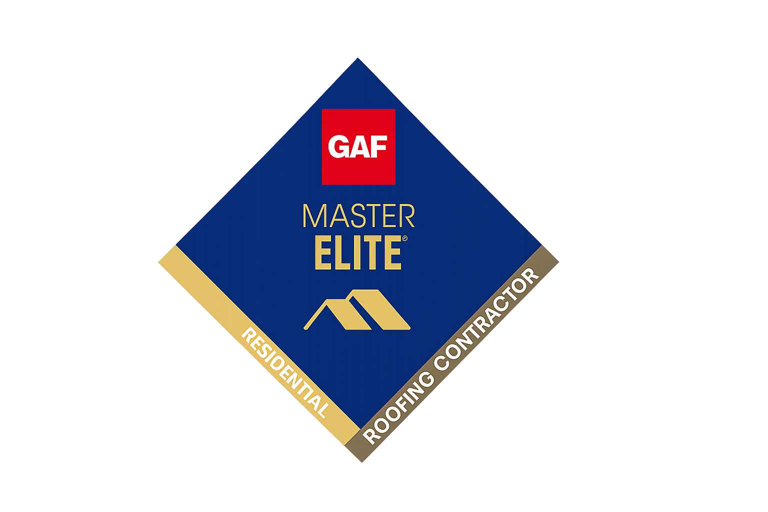 GAF Master Elite® Residential Roofing Contractor — Top 2% nationwide